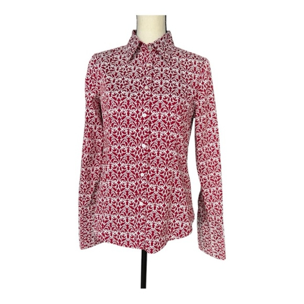 Talbots Modern Classic Button Down Shirt Size 8